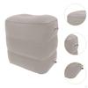 Inflatable Footrest for Travel with Height Adjustment