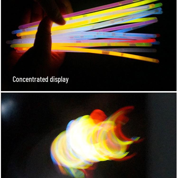 Siebenfarbig blinkendes Leuchtarmband Spielzeug