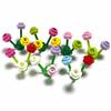 300PCS Round 1x1 featuring Flower MOC Construction Bricks Works With 24866 Set Plate 5 Petals Brick Particle Learning Playthings Kid Gift Idea