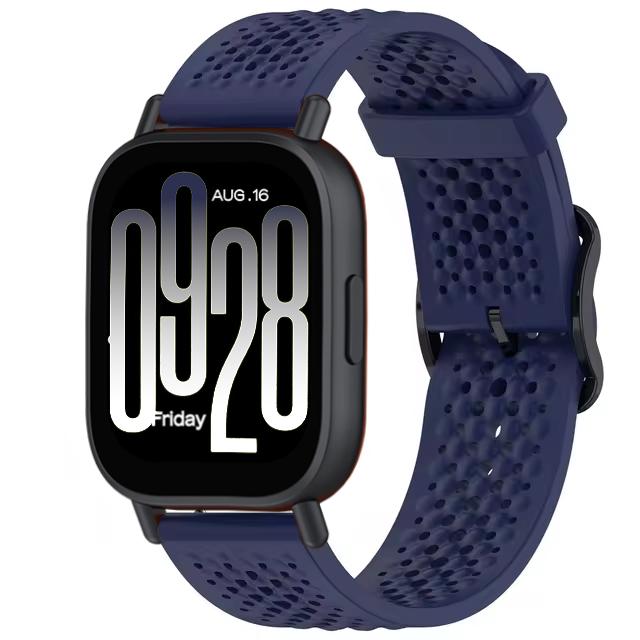 20mm 22mm Silikonarmband für Redmi Watch 5 Active/Lite Sport Smartwatch Atmungsaktives Ersatzarmband für Redmi Watch 5 Lite