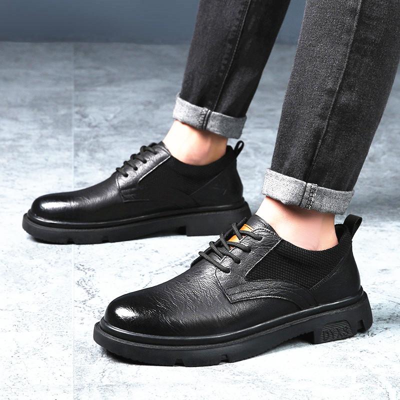Business Man Lift Elevator Shoes Men Sneakers Height Increase Insole 5Cm Sports Tall Leather