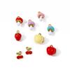 3PCS/LOT CARLIDANA Enamel Fruit Mushroom Charms Pendants Stainless Steel DIY Necklace Jewelry Making Accessories