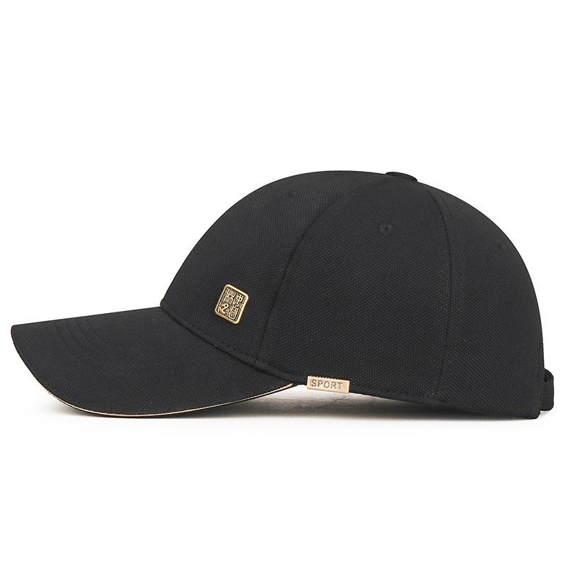 Guochao Letter Embroidery Hardtop Baseball Hat Men And Women Outdoor Cap Street Versatile Shade Leisure