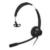 3.5mm Monaural Headset 3 Section Dual 3.5mm Plug PC Business Headset Supports Call And Speaker Volume Adjustment