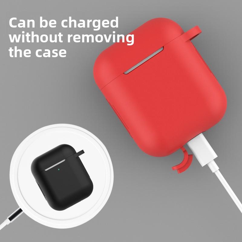 Protective Case Suitable for Wireless Bluetooth Silicone Earphones 1/2 Generation Universal Soft Case Protective Case