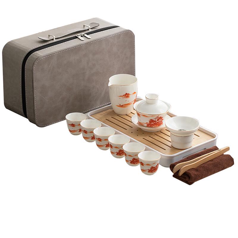 Tao Ding Xuan Jin Fu White Porcelain Tea Set