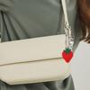 Cute Fruit Keychain Bag Charm With Cherry Strawberry Design Acrylic Alloy Hanging Accessory For Purse Backpack