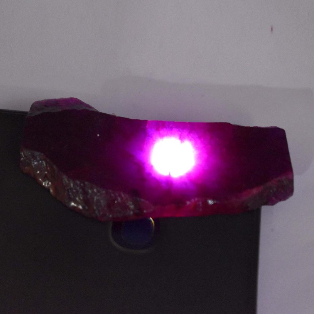 41 Ct Stunning Quality Natural Purple Sapphire Gemstone Uncut Rough CERTIFIED