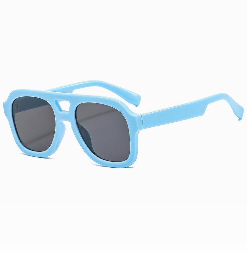 Vintage Aviation Sunglasses Men Women Retro Large Frame Driving Glasses Square Eyewear UV400 Shades