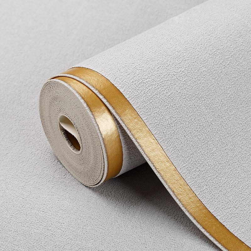 

Новые современные минималистичные и роскошные нетканые обои для спальни, гостиной, однотонные, в полоску, для фона под телевизор, утолщенные обои 9.5mx53cm