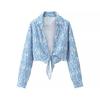 2025 Spring Women's European & American Style Casual Striped Linen Shirt and Simple Shorts Set