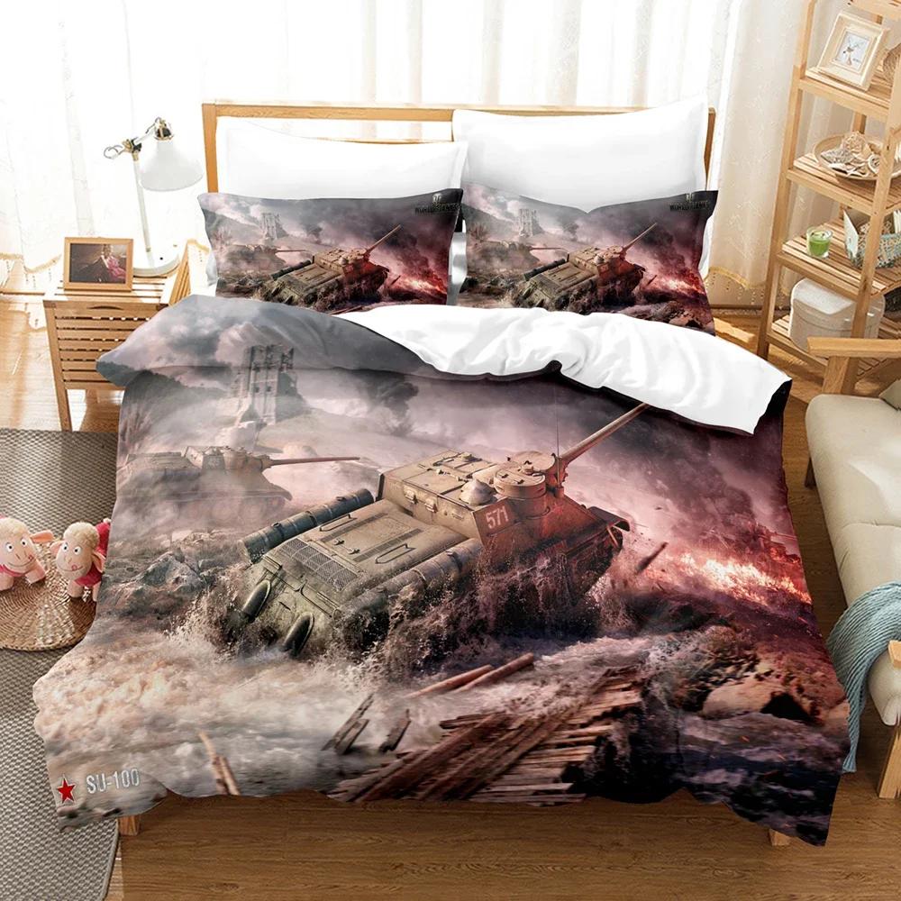 Comforter 3D Print Tank In War Time S Kidstwin Full Queen King Bedroom Set Home Textile Housse De Couette Bed Set