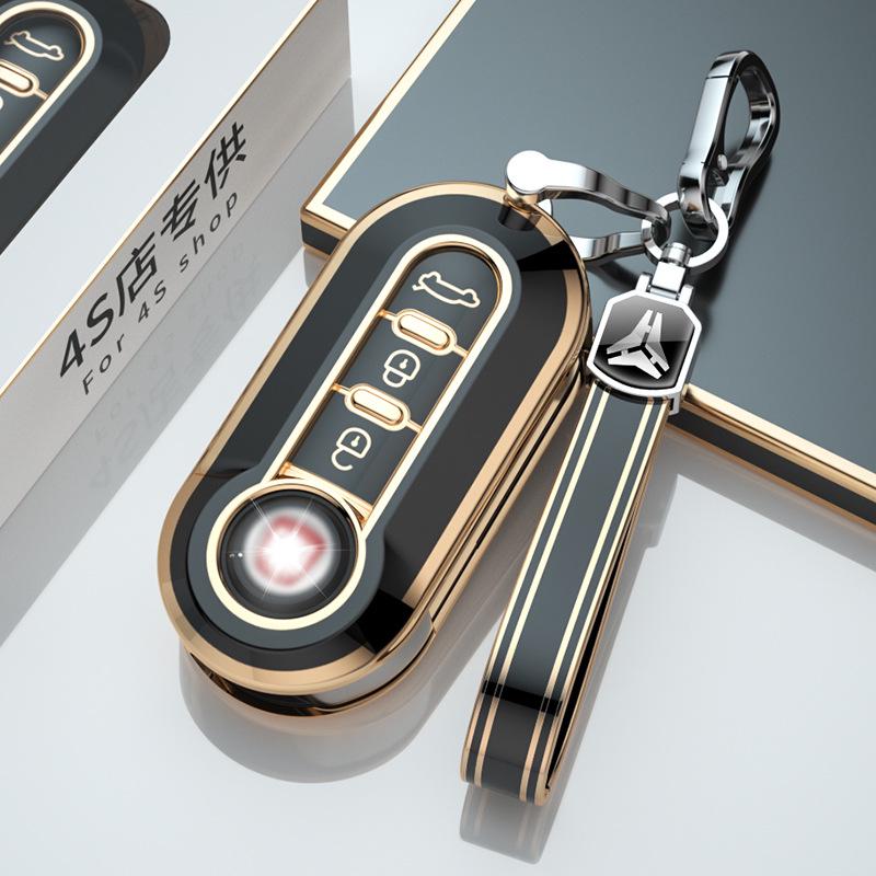 Fiat 500/Bravo/Iveco Eurocargo Key Cover Protective Shell