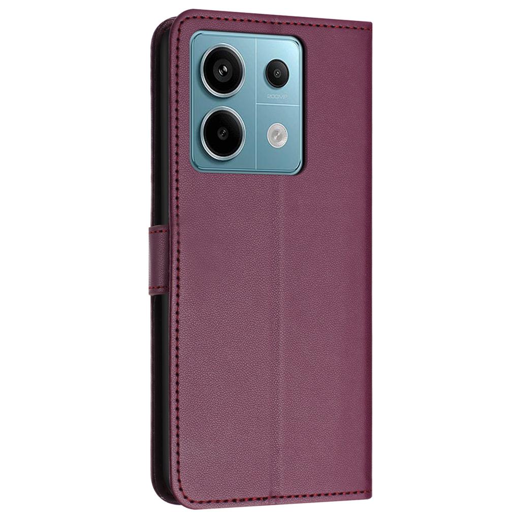 For Xiaomi Redmi Note 13 Pro 5G/Poco X6 5G Wallet Case Leather Stand Phone Cover