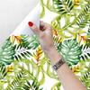 Peel And Stick Tropical Palm Leaf Wallpaper Removable Green/Light Green Vinyl Self Adhesive Wall Stickers For Bedroom Home Decor