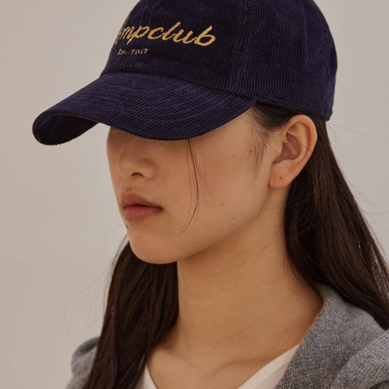 

MangoManyPlease MMP CLUB CORDUROY CAP (2colors) Navy