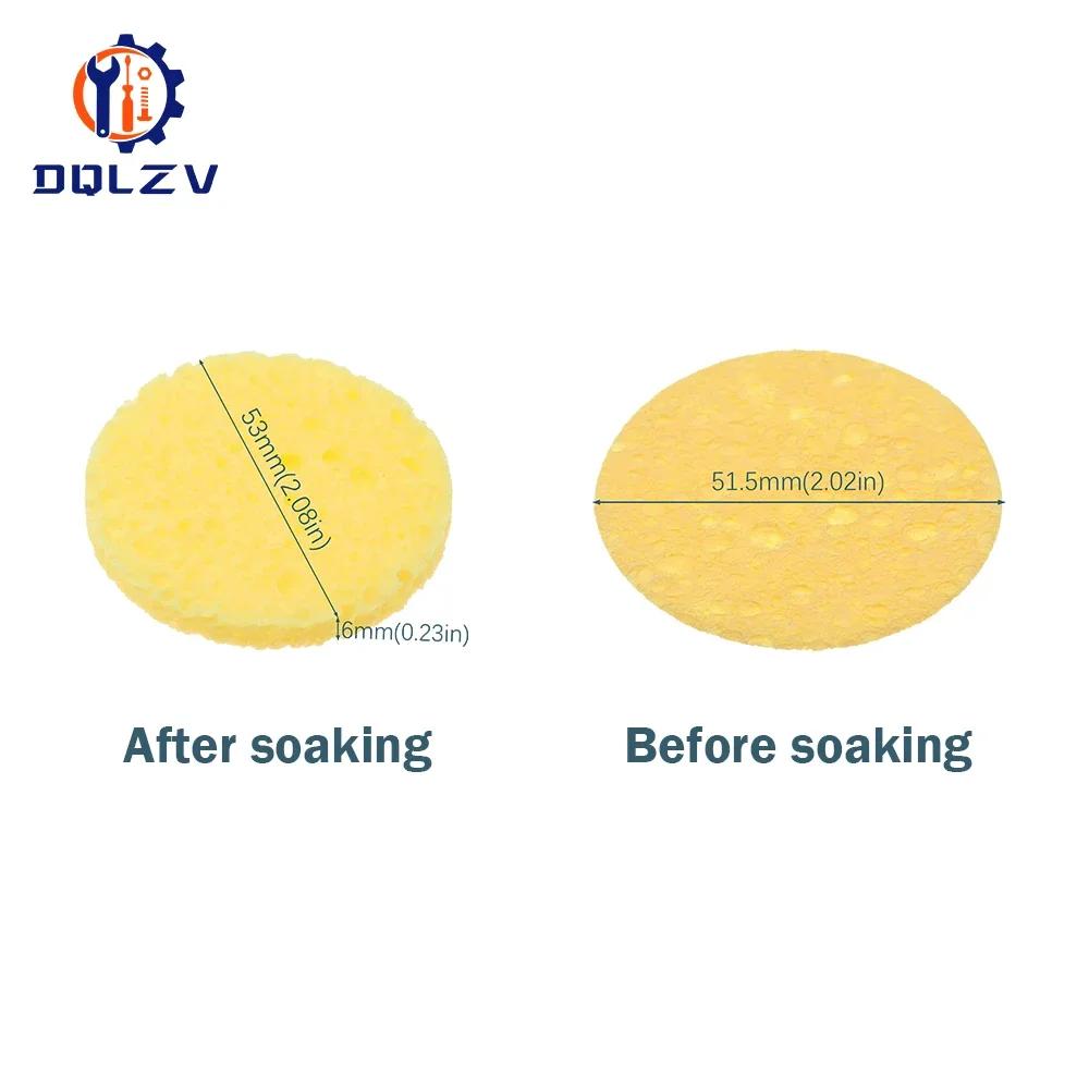 5PCS High Quality High-temperature Resistant Sponge Electric Soldering Iron Sponge Head Cleaning Sponge Pad