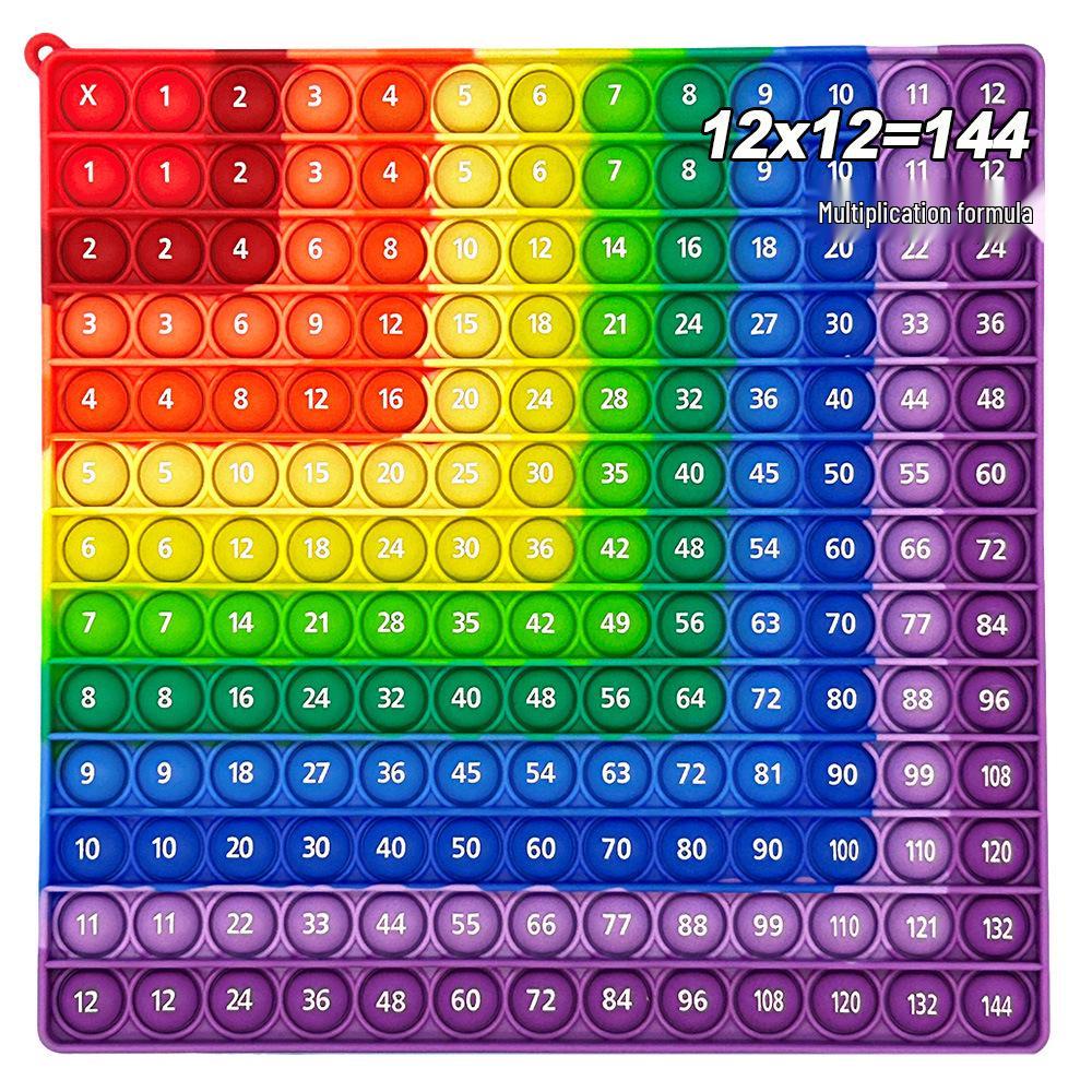 Macaron Multiplication & Addition Practice Board: Educational Math Toy