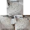 Rust-Proof Metal Plant Support Ring Weather-Resistant Flower Frame Support  Garden Decoration