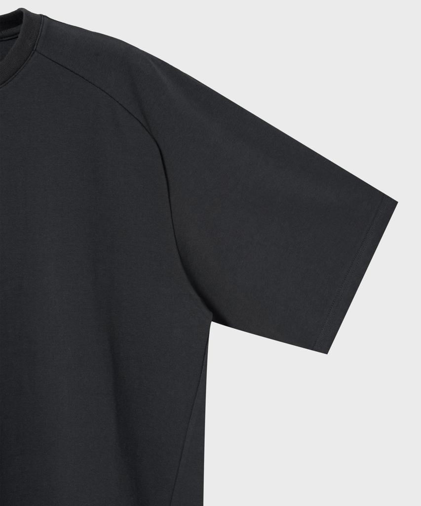 NONBLANK Raglan Half Sleeve T-Shirt_Charcoal