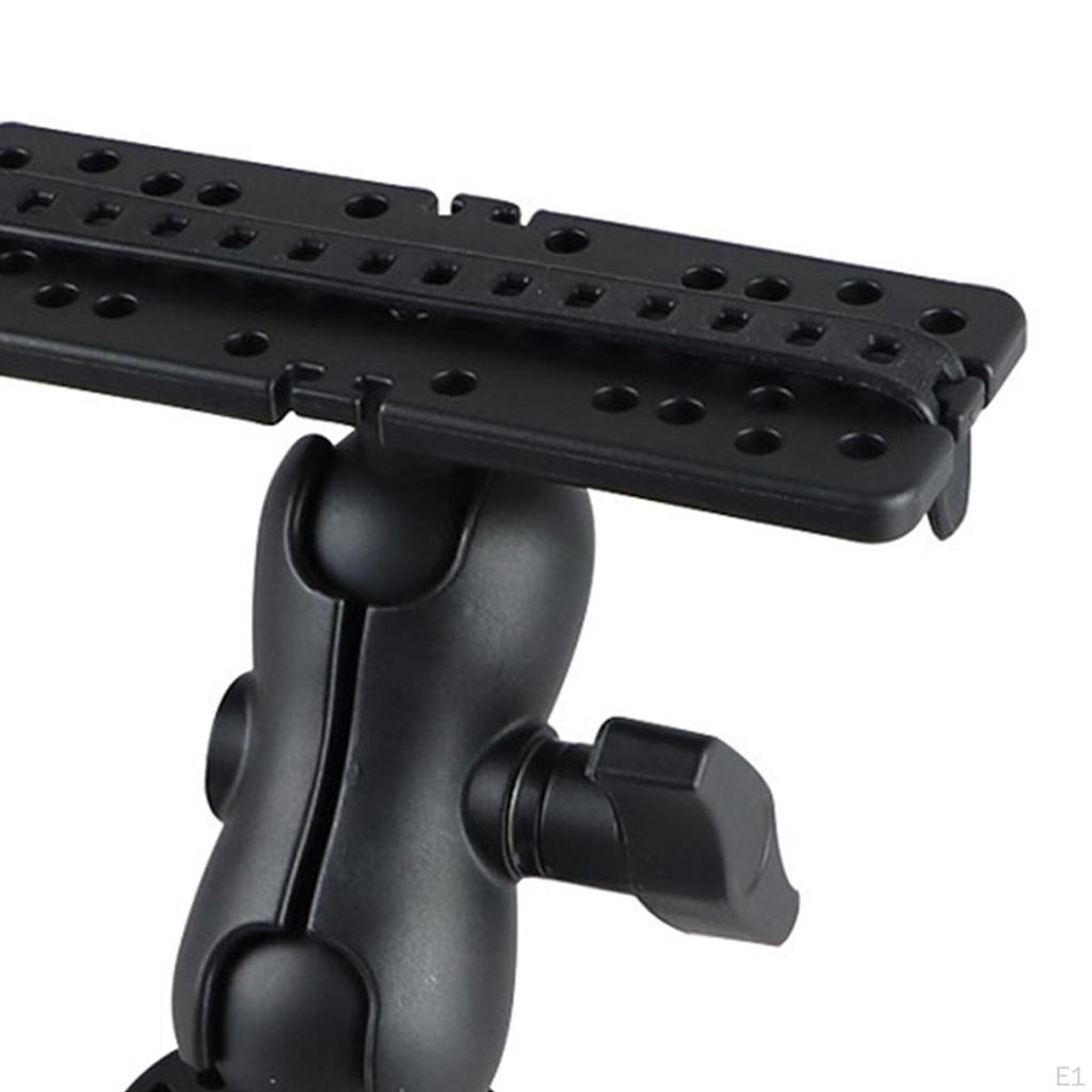 Echolot Kugelhalterung Basis Rack Professionelle Verstellbare Halterung Ständer für die Meisten Kajaks