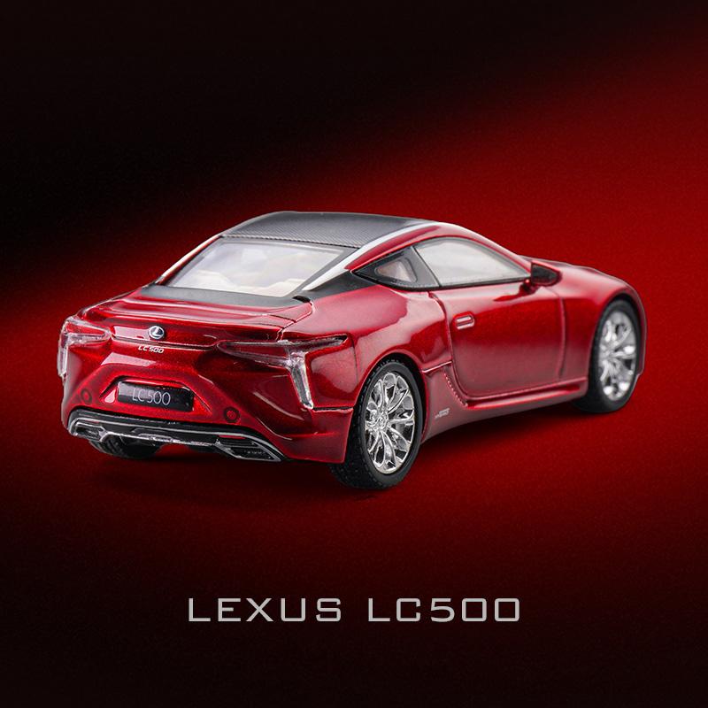 1/64 Lexus LC500 Super Sport Toy Car Miniature Model 1:64 ENCHERY Diecast Metal Vehicle Display Collection Free Wheels Gift Boys