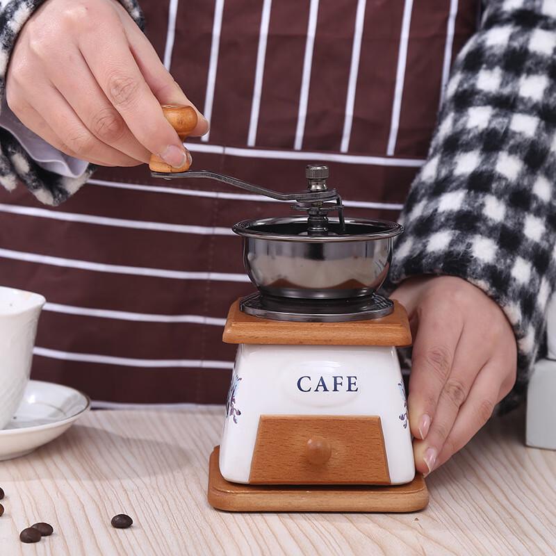 ZISIZ Ceramic Hand Coffee Grinder