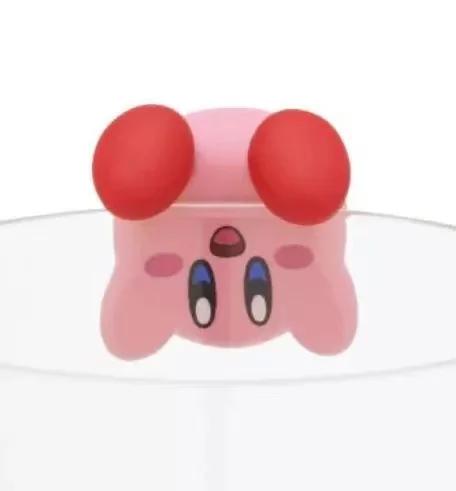 

Japanese Genuine Gacha Scale Model Kirby A Model on A Cup Cute Tabletop Decoration Action Figure Toys