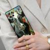 Animal cattle cow watercolor painting Cell Phone Case for Samsung Galaxy S26 Ultra S25 S24 S23 S22 S21 S20 Note10 Cover