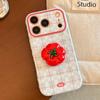 Creative Tomato Stand Phone Case for iPhone 16, iPhone 17, iPhone 17 Pro Max