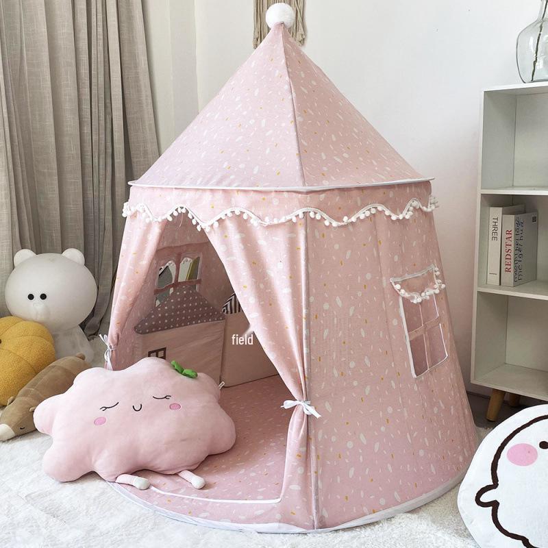 Portable Indoor Play Castle Tent for Boys and Girls