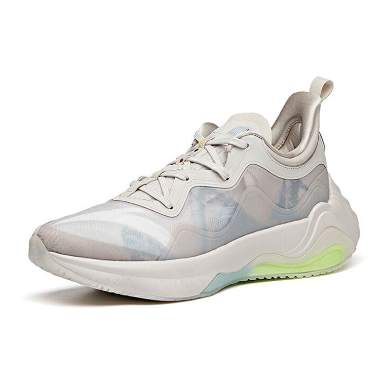 Anta Star Series Star Peak Low Top Running Shoes Men sneakers Gray 112035518A-1