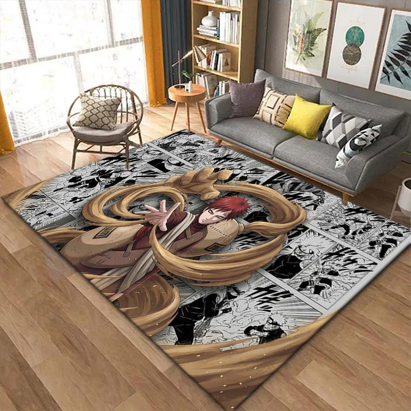 Naruto Adventure Carpet Rug for Living Room Bedroom Home Sofa Decoration,Kids play Non-slip Floor Mat