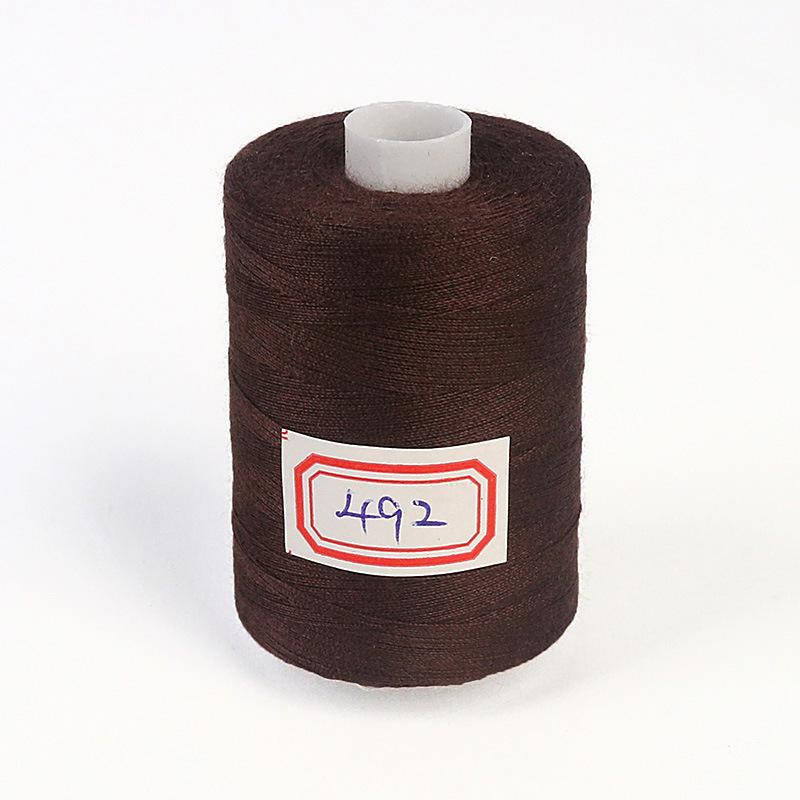 Hilo de Coser de Poliéster de Alta Velocidad 402 - 1000 Yardas, Colores Arcoíris, Ideal para Proyectos de Costura Casera y a Mano