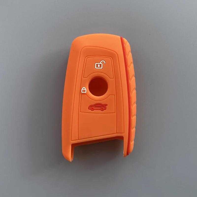 New silicone key fob cover case protect skin hood for BMW F10 F20 F30 Z4 X1 X3 X4 M1 M2 M3 E90 1 2 3 5 7 SERIES Remote keyless