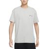 Nike SB Graffiti Print Round Neck Short Sleeve T-Shirt Men Tops Light-Grey DR7768-050