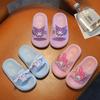 Princess-style girls' children's slippers, ultra-light, non-slip, Kuromi design, suitable for home and outdoor wear, summer sandals