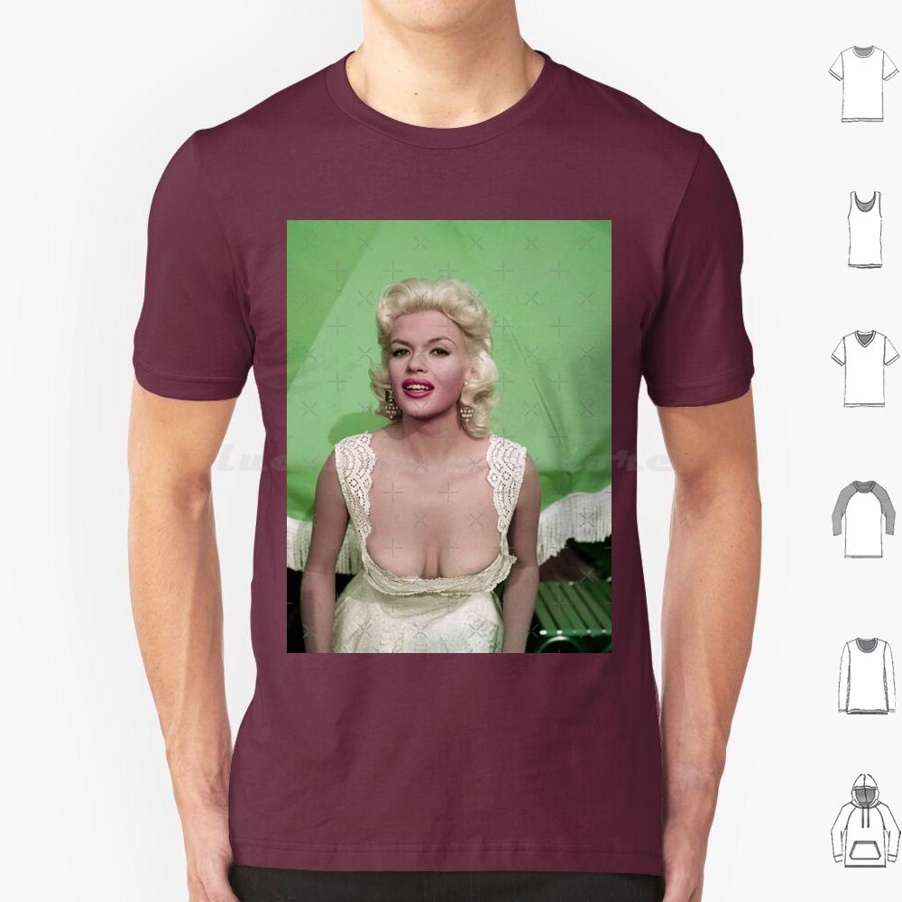 Jayne Mansfield T Shirt 6xl Cotton Cool Tee Jayne Mansfield Actress Movies Film Celebrity Vintage Classic Star Famous Hollywood
