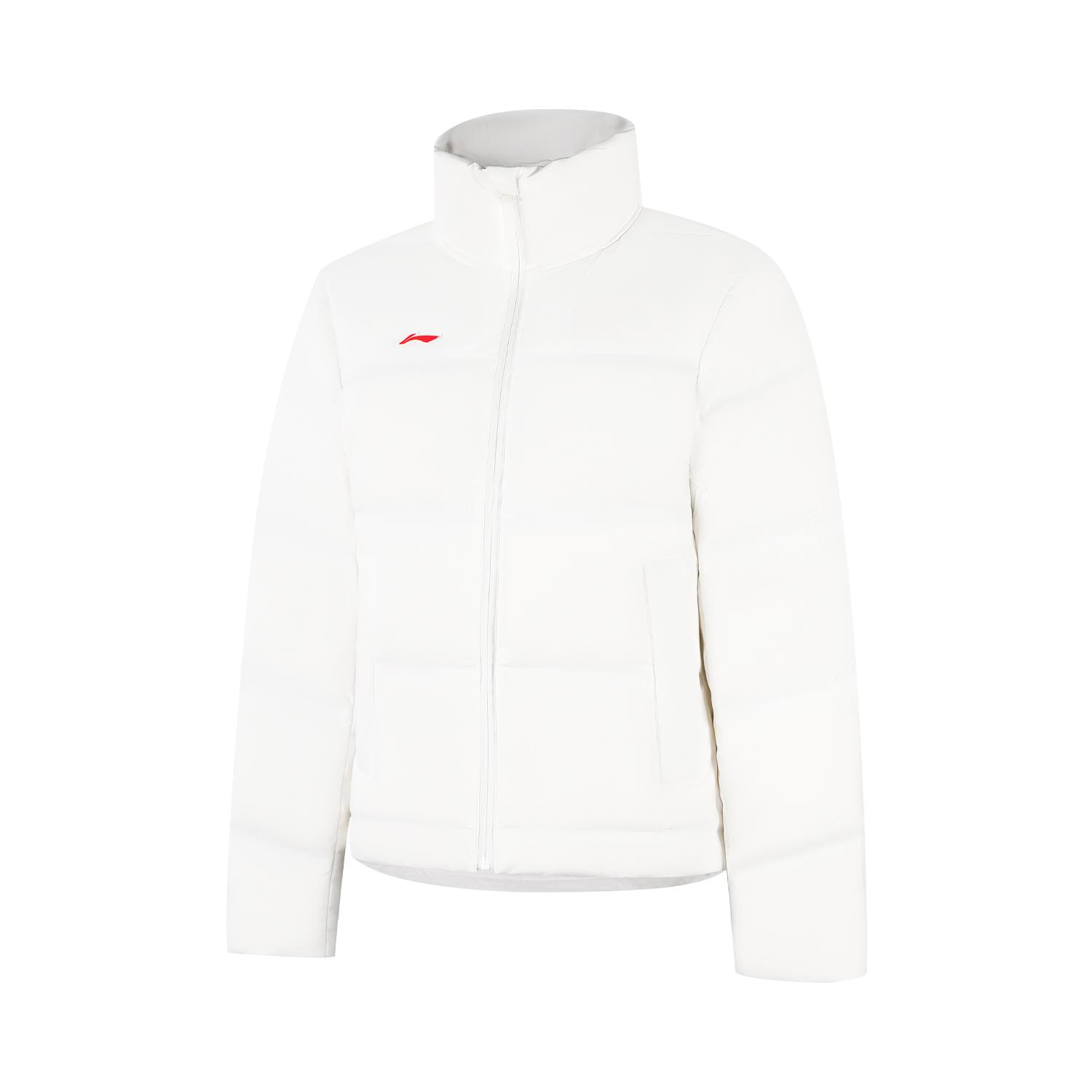 

Li Ning Glory Series Windproof Water-Repellent Stand Collar Short Down Jacket Women outerwear AYMV686-4 M