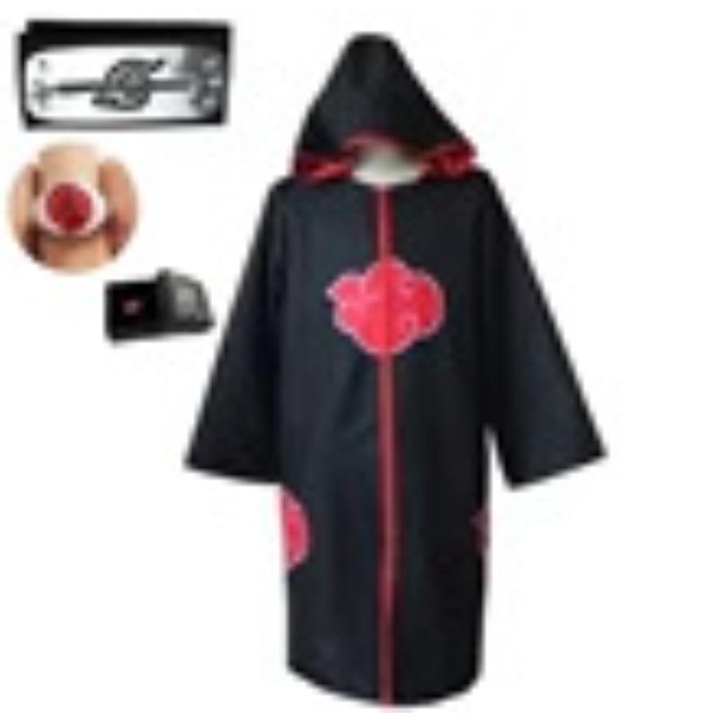 Cloak Clothing Ninja Uchiba Itachi Sasuke Clothing Fourth Generation Wave Wind Watergate Red Cloud Cloak