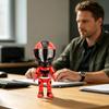 Cool Action Figures Transform Helmet Doll Toy Motorcycle Rider Small Action Figures for Boys Girls Kids Adults Desktop Decor