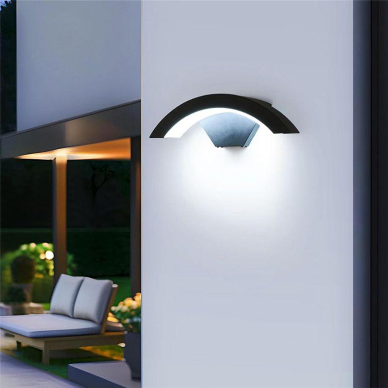 LED Wall Lamp Aluminum Waterproof For Outdoor Garden Lights Interior Wall Light For Bedroom Street Corridor Stairs Lighting