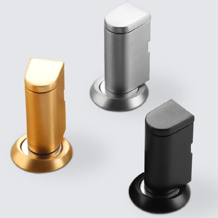 Floor Mounted Door Stop Anticollision Magnetic Door Stoppers Adjustable Bedroom Door Stop Wall Protector Door Accessories