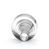 6Pcs/Set Stainless Steel Round Circle Shaped Cookie Cutter Biscuit Molds Silver