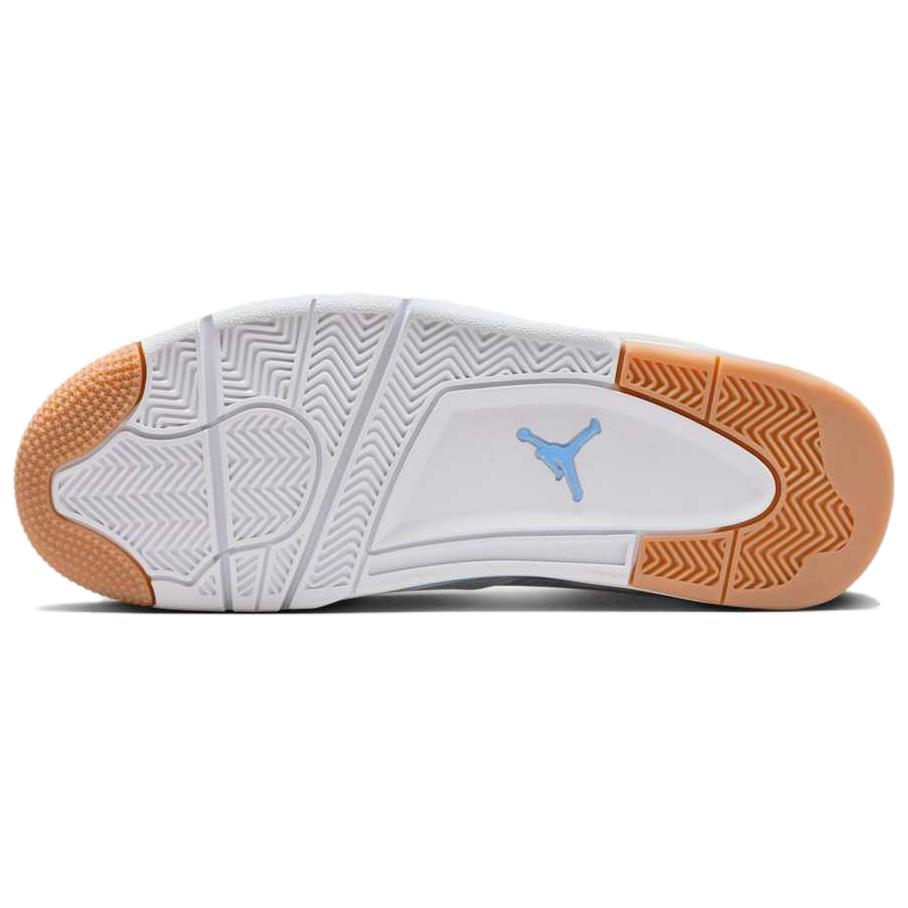 Air Jordan 4 RM Vit Legend Blå Neutral Grå Livsstilssneakers FQ7939-104