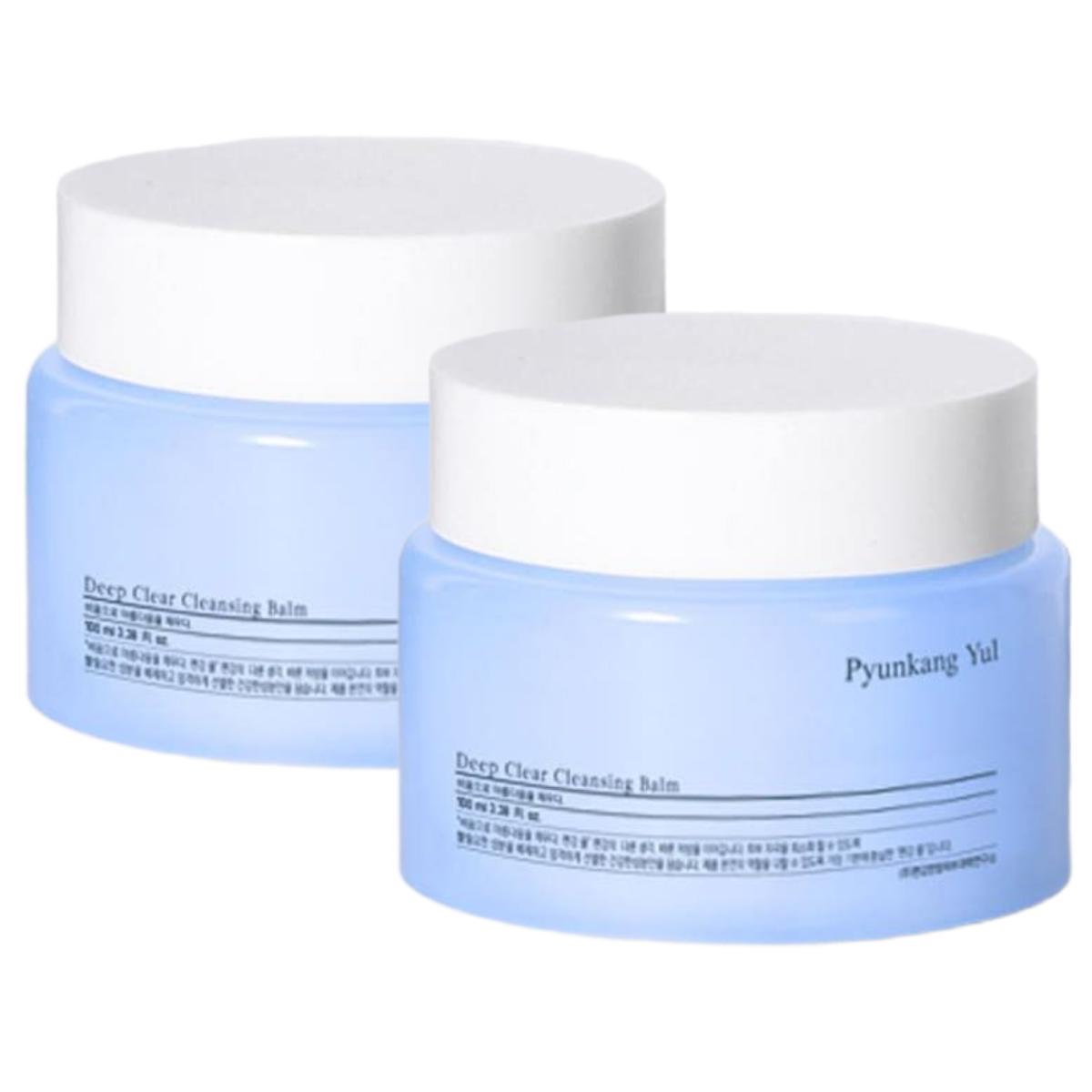 

Pyunkang Yul Deep Clear Cleansing Balm Daily Makeup Remover and Pore Purifying Oil Cleanser 100ml x 2 Pack