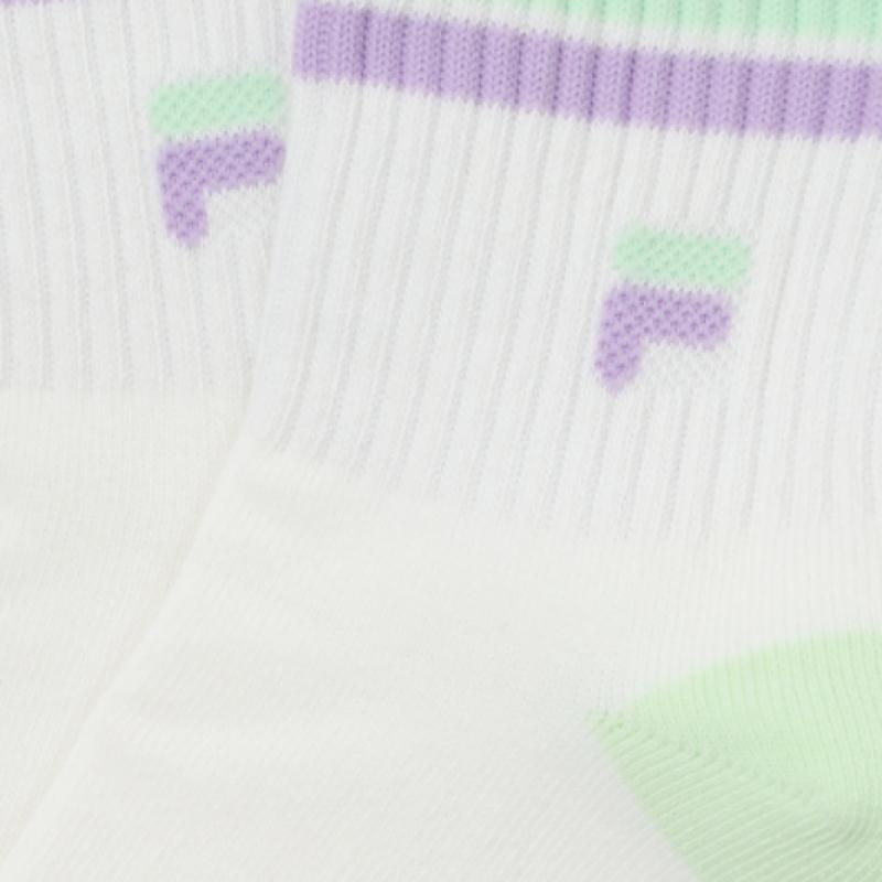 [Fila Kids] Șosete lungi cu logo F Fk3scF5350x Mit q0zFk3scF5350xMit