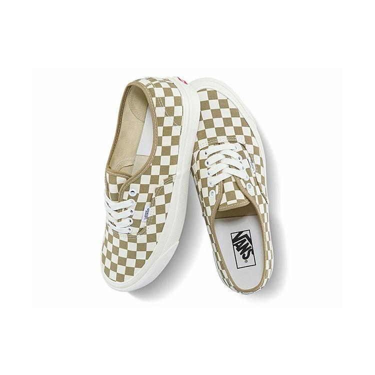 Vans Style 44 Low Tops Casual Skateboarding Shoes Unisex Brown White Men's VN0A5KX4SQ7