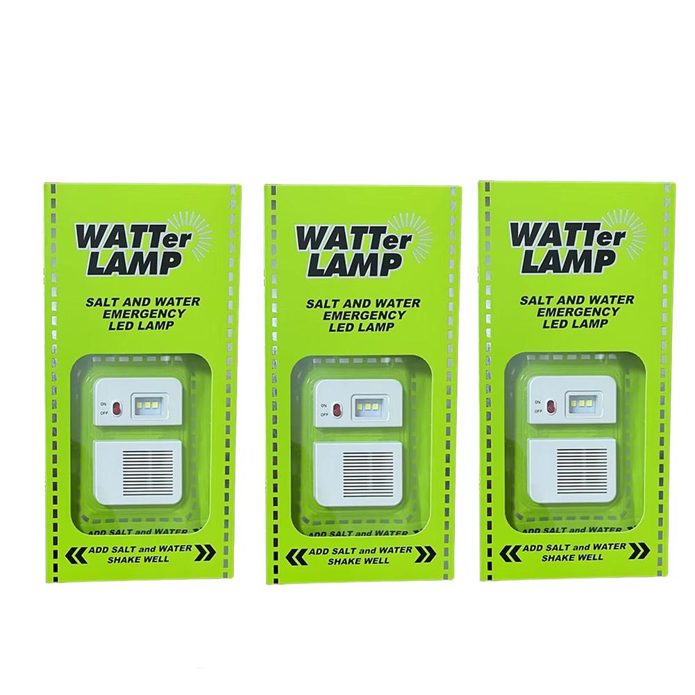 LED Salt Water Emergency Lamp 50 LM Brine Camping Energy Saving Lamp Waterproof Portable Night Fishing Lamp Travel Supplies