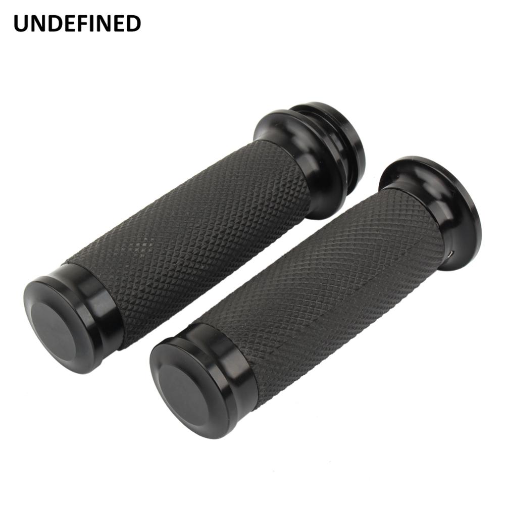 1'' Motorcycle Handle Grips Electronic Throttle 25mm Handlebar Grips for Harley Touring Road King Electra Tri Glide FLHR